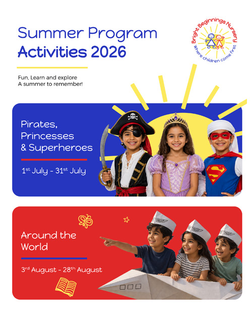 Summer Program Activities 2026